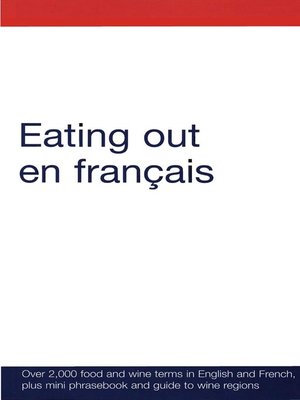 cover image of Eating Out En Francais